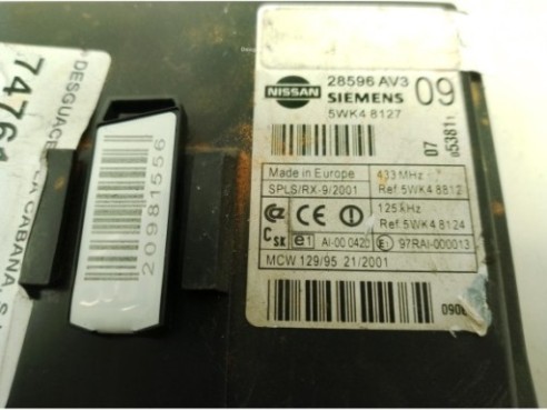 5WK48812 CENTRALITA INTERFACE NISSAN PRIMERA Hatchback (P12)|Desguaces La Cabaña