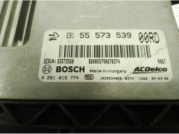 55573539 CENTRALITA MOTOR OPEL INSIGNIA A (G09)|Desguaces La Cabaña