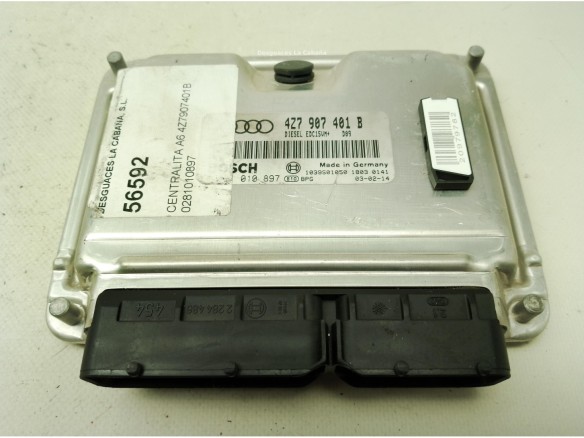 4Z7907401B,0281010897, CENTRALITA MOTOR AUDI A6 (4B2, C5)|Desguaces La Cabaña