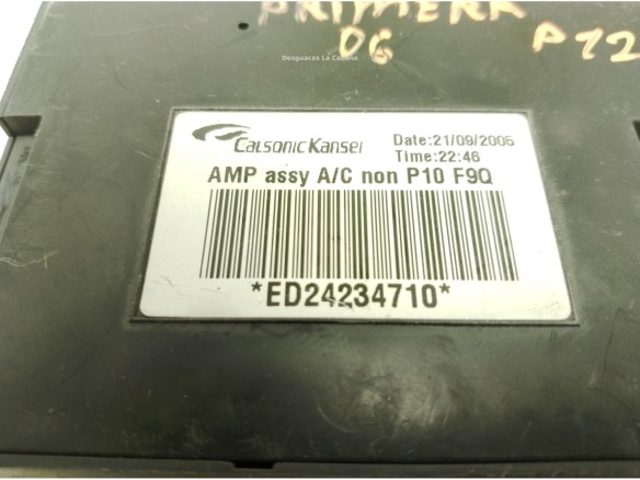 ED24234710 CENTRALITA MOTOR NISSAN PRIMERA Hatchback (P12)|Desguaces La Cabaña