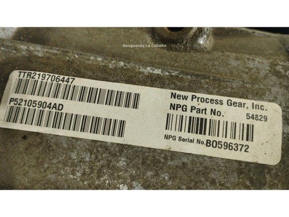 P52105904AD CAJA CAMBIOS JEEP GRAND CHEROKEE III (WH, WK)|Desguaces La Cabaña