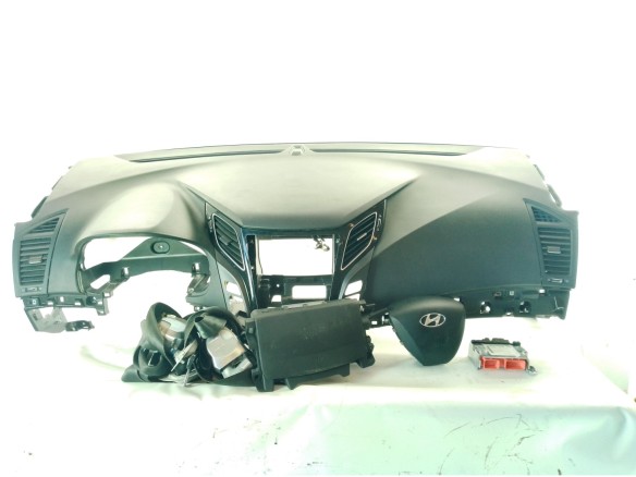 569003Z100RY KIT AIRBAGS + SALPICADERO + CINTURONES O ANCLAJE + CENTRALIT HYUNDAI i40 (VF)|Desguaces La Cabaña