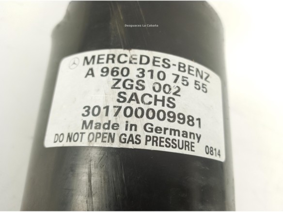 A9603107555 AMORTIGUADOR DEL IZQ MERCEDES BENZ ACTROS MP4|Desguaces La Cabaña