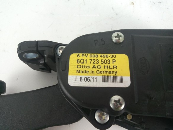 6Q1723503P POTENCIOMETRO ACELERADOR AUDI A1 (8X1, 8XK) |Desguaces La Cabaña