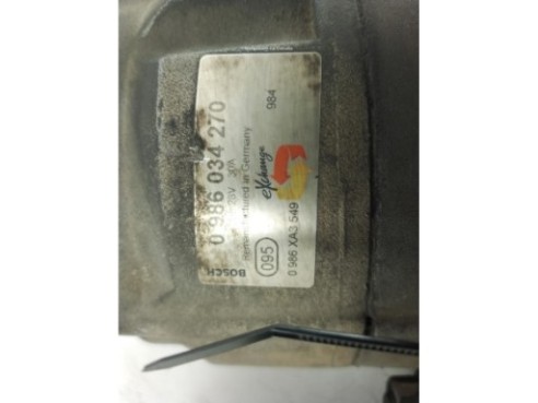 0986034270 ALTERNADOR  MAN L 2000|Desguaces La Cabaña