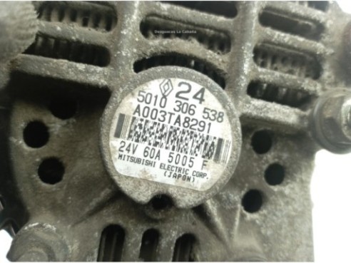 5010306538 ALTERNADOR  RENAULT Midlum|Desguaces La Cabaña