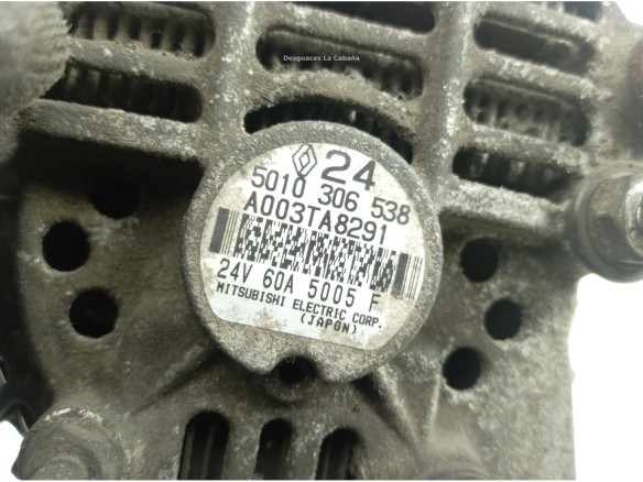 5010306538 ALTERNADOR  RENAULT Midlum|Desguaces La Cabaña