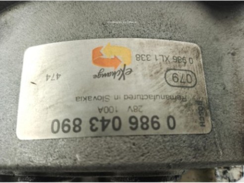 0986043890 ALTERNADOR  MERCEDES BENZ CITARO (O 530)|Desguaces La Cabaña
