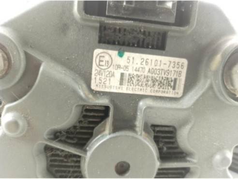 51261017356 ALTERNADOR  MAN TGX II|Desguaces La Cabaña