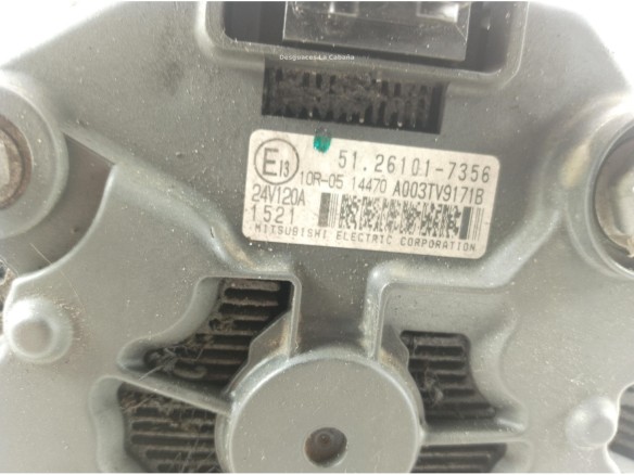 51261017356 ALTERNADOR  MAN TGX II|Desguaces La Cabaña