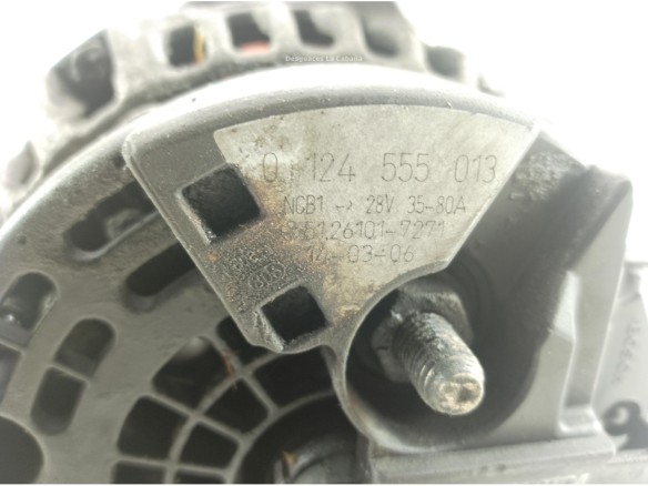 0124555013 ALTERNADOR  MAN TGA|Desguaces La Cabaña