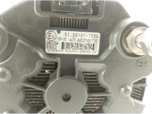 51261017356 ALTERNADOR  MAN TGX|Desguaces La Cabaña