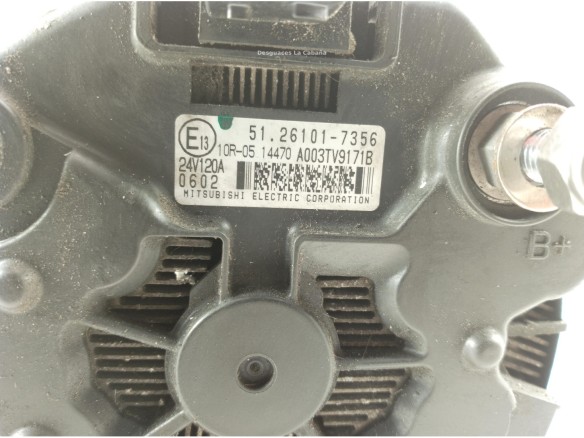 51261017356 ALTERNADOR  MAN TGX|Desguaces La Cabaña