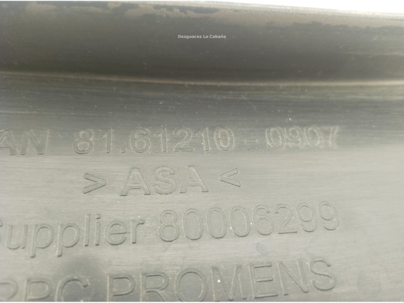 81612100907 ALETIN DEL IZQ  MAN TGX II|Desguaces La Cabaña