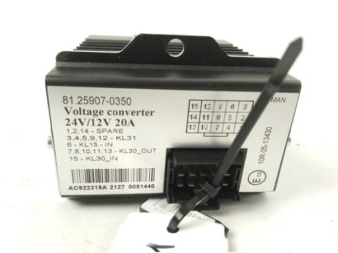 81259070350 CONVERTIDOR VOLTAJE MAN TGX II|Desguaces La Cabaña
