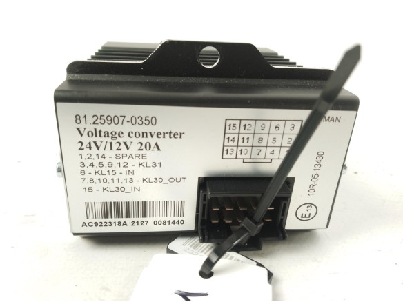 81259070350 CONVERTIDOR VOLTAJE MAN TGX II|Desguaces La Cabaña