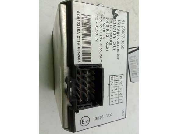 81259070350 CONVERTIDOR VOLTAJE MAN TGX II|Desguaces La Cabaña