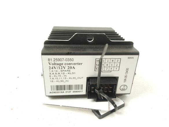 81259070350 CONVERTIDOR VOLTAJE MAN TGX II|Desguaces La Cabaña