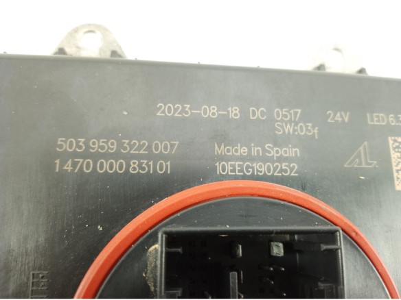 503959322007 CENTRALITA XENON DER IVECO Stralis|Desguaces La Cabaña