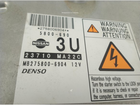 23710MA22C CENTRALITA MOTOR  NISSAN CABSTAR|Desguaces La Cabaña