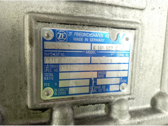 A6282700901 CAJA CAMBIOS  MERCEDES BENZ CITARO (O 530)|Desguaces La Cabaña