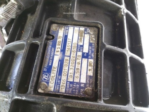 6S800T0 CAJA CAMBIOS  MAN TGL|Desguaces La Cabaña