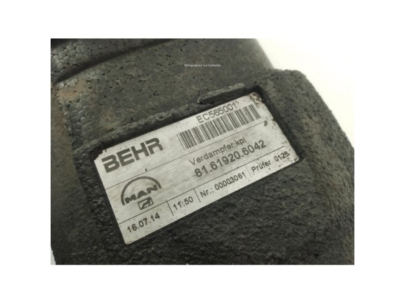81619206042 EVAPORADOR AA MAN TGX II|Desguaces La Cabaña