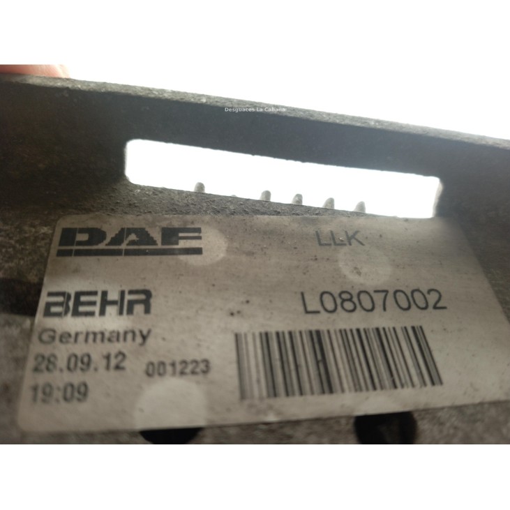 L0807002 INTERCOOLER  DAF XF 105|Desguaces La Cabaña
