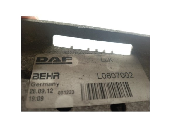 L0807002 INTERCOOLER  DAF XF 105|Desguaces La Cabaña