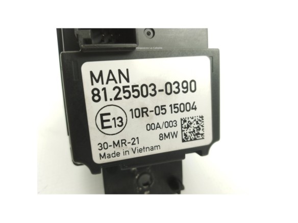 81255030390 INTERRUPTOR FRENO MANO ELECTRICO MAN TGX II|Desguaces La Cabaña
