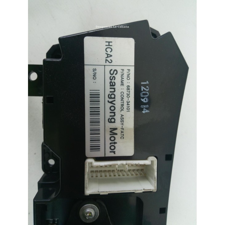 6874034101 MANDO CLIMA SSANGYONG KORANDO (CK) |Desguaces La Cabaña