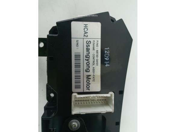 6874034101 MANDO CLIMA SSANGYONG KORANDO (CK) |Desguaces La Cabaña