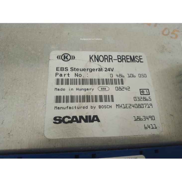 0486106050 MODULO ELECTRONICO  SCANIA R|Desguaces La Cabaña