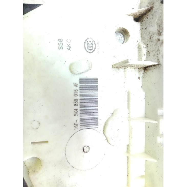 5K4839016AF CERRADURA PUERTA LAT TRA DER SEAT LEON (5F1) |Desguaces La Cabaña
