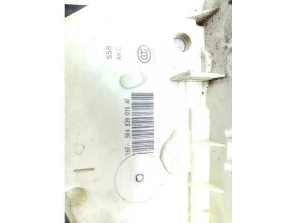 5K4839016AF CERRADURA PUERTA LAT TRA DER SEAT LEON (5F1) |Desguaces La Cabaña