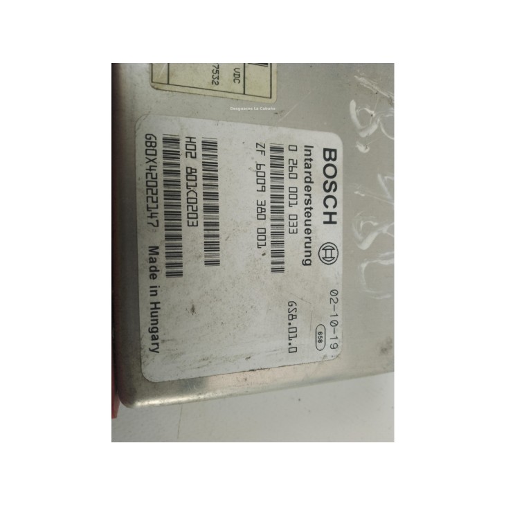 0260001033 MODULO ELECTRONICO  MAN TGA|Desguaces La Cabaña