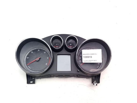 13327313 CUADRO INSTRUMENTOS OPEL INSIGNIA A (G09) |Desguaces La Cabaña
