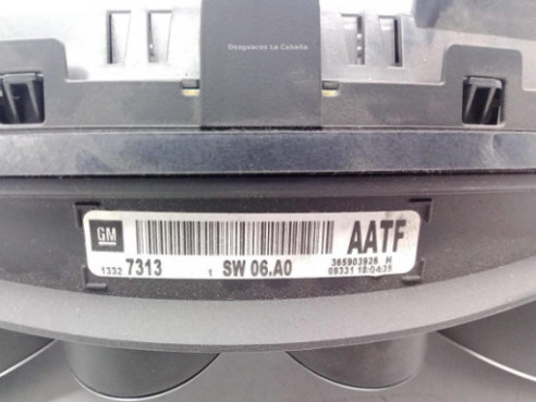 13327313 CUADRO INSTRUMENTOS OPEL INSIGNIA A (G09) |Desguaces La Cabaña