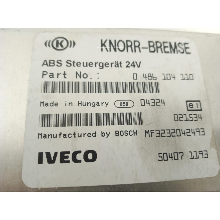 504071193 0486104110 MODULO ELECTRONICO  IVECO EuroCargo|Desguaces La Cabaña