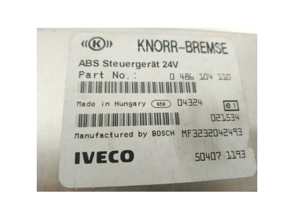 504071193 0486104110 MODULO ELECTRONICO  IVECO EuroCargo|Desguaces La Cabaña