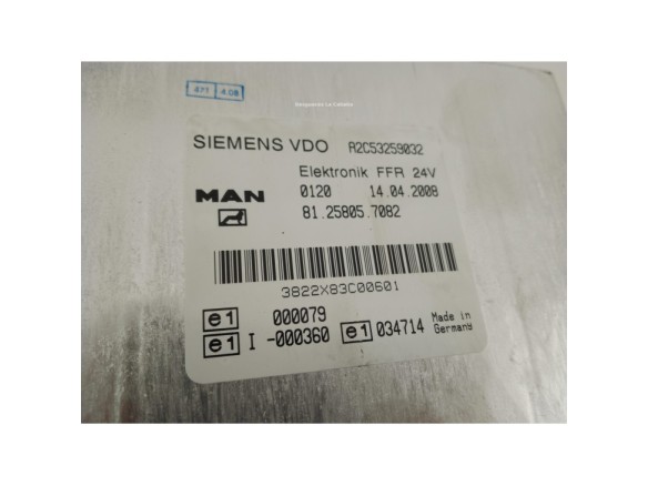 81258057082 MODULO ELECTRONICO  MAN TGL|Desguaces La Cabaña