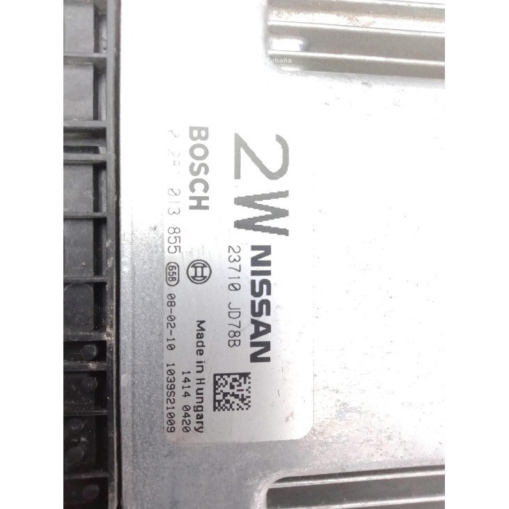23710JD78B, CENTRALITA MOTOR NISSAN QASHQAI / QASHQAI +2 I (J10, JJ10) |Desguaces La Cabaña