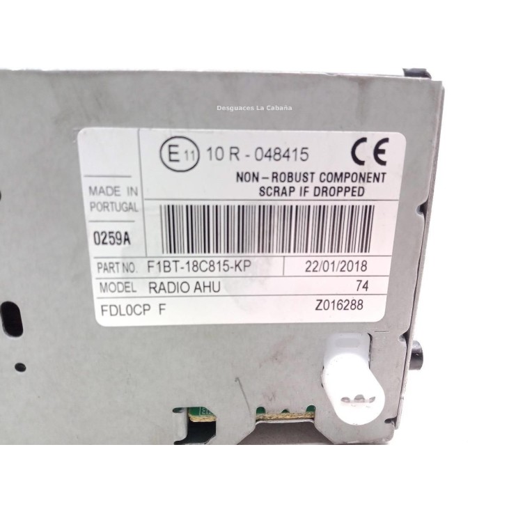 F1BT18C815GH MODULO RADIO FORD FOCUS III |Desguaces La Cabaña
