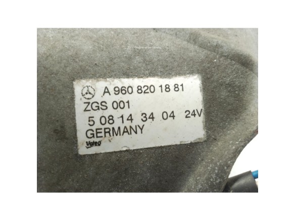 A9608201881 MOTOR LIMPIAPARABRISAS DEL  MERCEDES BENZ ACTROS MP4|Desguaces La Cabaña