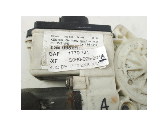 S066 095 201A MOTOR ELEVALUNAS PUERTA LAT DEL IZQ DAF XF 105|Desguaces La Cabaña