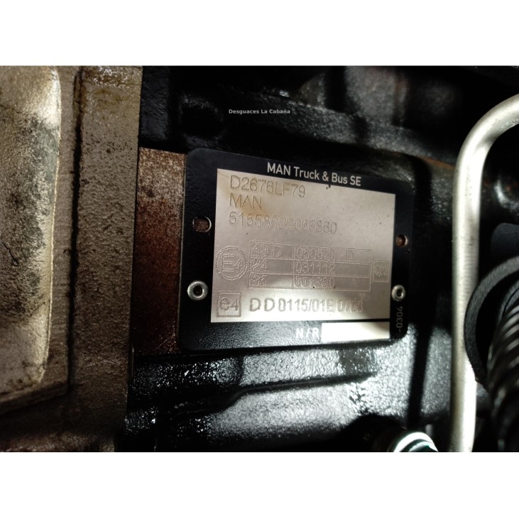 D2676LF79 MOTOR  MAN TGX|Desguaces La Cabaña