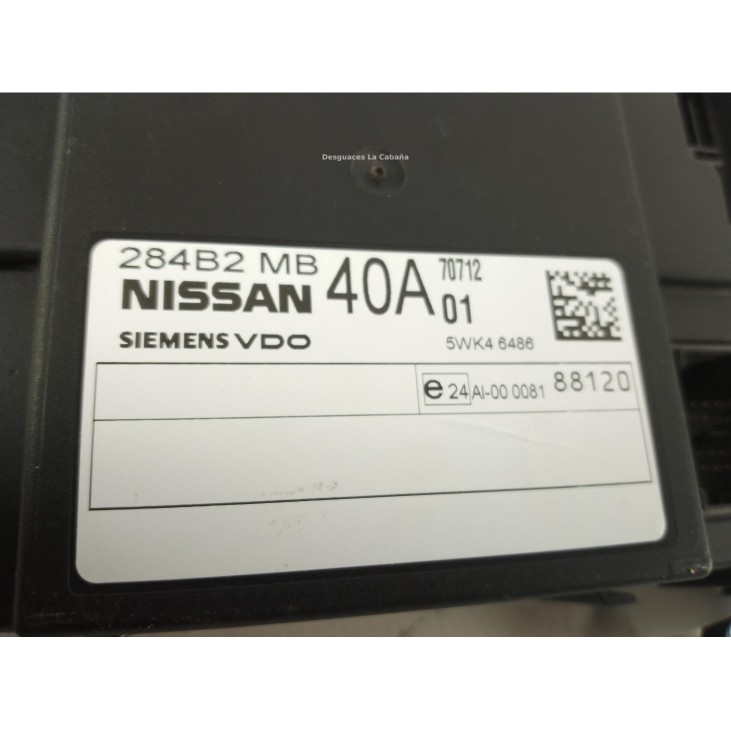 5WK46486 MODULO ELECTRONICO  NISSAN CABSTAR|Desguaces La Cabaña