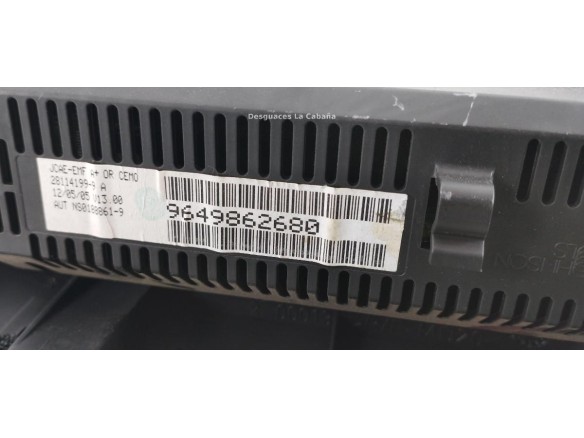 9649862680 DISPLAY PEUGEOT 307 Break (3E) |Desguaces La Cabaña