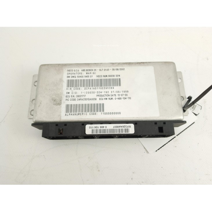 0486104110 MODULO ELECTRONICO  IVECO EuroCargo I-III|Desguaces La Cabaña