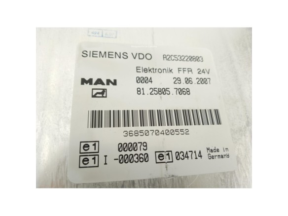 81258057068 MODULO ELECTRONICO  MAN TGA|Desguaces La Cabaña